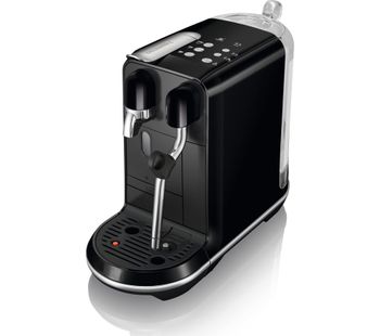 NESPRESSO by Sage Creatista Uno SNE500BKS4GUK1 Coffee Machine - Black, Black