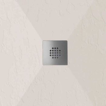 Plato De Ducha Pizarra Dexa Crema  70x150 Cm Rejilla Inox