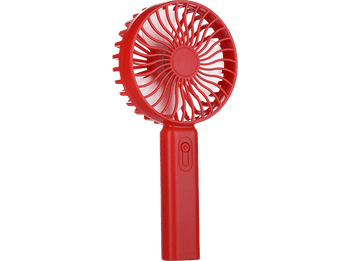 Mini ventilador - Koenic KHS 12325, 3 Velocidades, Portátil, 800 mAh, 3000 rpm, Micro USB-Tipo C, Color Aleatorio