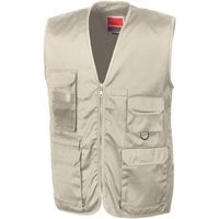 work-guard by result chaleco de traje adventure safari para hombre