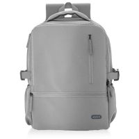 mochila para portatil aisens asbg-bp087-gr 156 gris repelente al agua