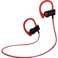 volkano race series vk-1008-bkrd wireless bluetooth earphones - black  red black