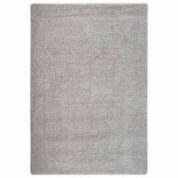alfombra peluda antideslizante gris claro 120x170 cm vidaxl