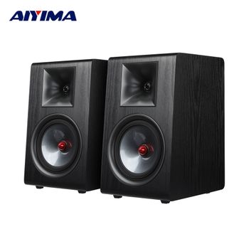 AIYIMA Audio P600 altavoz pasivo 6,5 pulgadas madera fibra de carbono Woofer seda Tweeter altavoz de estantería para amplificador Hifi