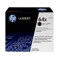 hp 64x cc364x black original laserjet toner cartridge with smart printing technology