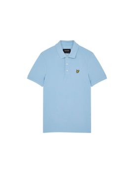 Polo Lyle & Scott V1-Plain Hombre Azul