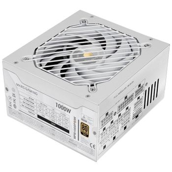 Mars Gaming Mpb1000psi Fuente Alimentación Modular Atx 3.1 1000w 80 Plus Gold Blanco