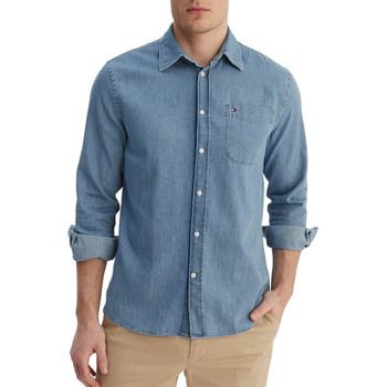 Tommy Hilfiger Camisa manga larga MW0MW42431 para hombre