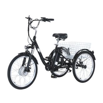 [DIRECTO DE LA UE] Triciclo eléctrico GOGOBEST GF100 36V 22.5Ah batería 350W motor Velocidad máxima recomendada 25 KM/H