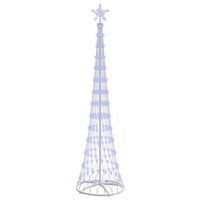 arbol de navidad led azul 250 cm metal vidaxl