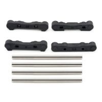 zd racing mt16 116 piezas de coche rc soportes de bisagra delanteros y traseros conjunto de pines de suspension inferio