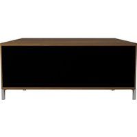 alphason hyde 1200 mm tv stand - walnut
