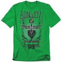bon jovi camiseta keep the faith para mujer