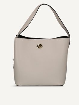 CAPRICE Satchel, beige, made of Leather, Size 1