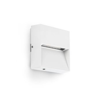 Aplique de pared de exterior led dune sq 4cct (3w)