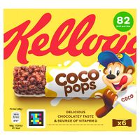 kelloggs coco pops cereal bars 6 pack