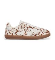 pepe jeans para mujer pls000028 zapatillas ball animal blanco 39 plano cordones casual animal print