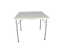 well home mesa plegable foramto cuadrado de polietileno 70x70x75cm