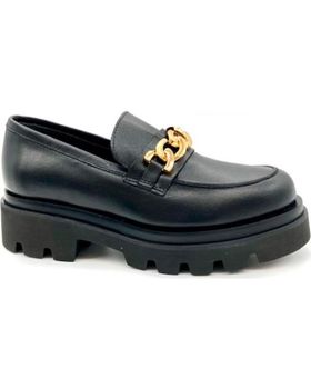 de ALOHAS MOCASIN ANTIFAZ METAL NEGRO