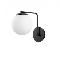 aplique de pared marga negro