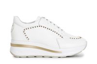 zapatillas deportivas de piel con tachuelas white 40