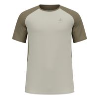 odlo x-alp trail camiseta de running hombres-caqui