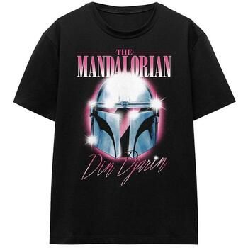 Disney Camiseta Din Djarin 80 S para mujer