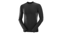 camiseta de manga larga sin costuras salomon s lab ultra negro unisex