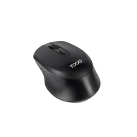 raton tooq tqmw-1101-b inalambrico 1600dpi 4 botones negro