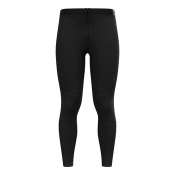 Odlo Zeroweight Warm Mallas Para Correr Hombres-Negro