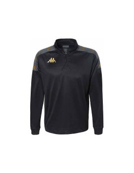 Sudadera Fitness Kappa Gassolo Hombre Negro/Gris Dk