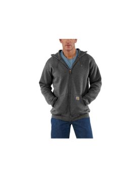 Sudadera Carhartt Zip Hooded Hombre Carbon