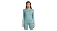 camiseta interior mujer icebreaker merino 260 tech azul