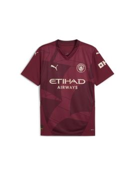 Camiseta de Fútbol Puma Mcfc Third Jersey Replica Hombre Jaspe oscuro