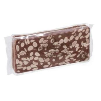 Turrón de Chocolate con Leche y Almendras Delicatessen 300g