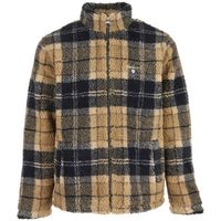 barbour polar tartan fleece zip through para hombre