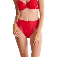 lisca braguitas sujetador brasileno de talle alto miracle para mujer