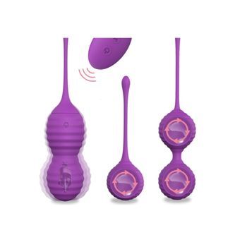 Vibrador Chronus Cr0416wqh14 Control Remoto Púrpura Fengwen