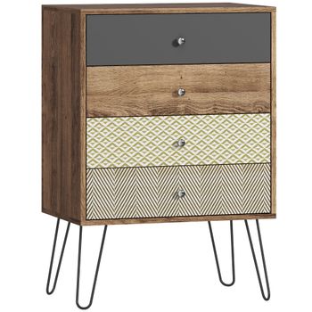 Cómoda 60x39x86 cm multicolor