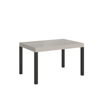 Mesa Extensible 120/204x80 Cm Everyday Cachemir Patas Antracita