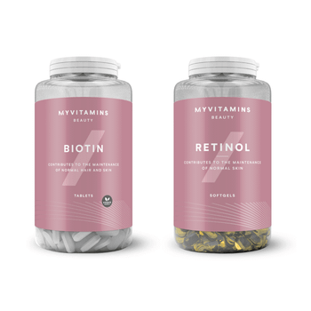 Myvitamins Biotin and Retinol Bundle - 90Tabletas