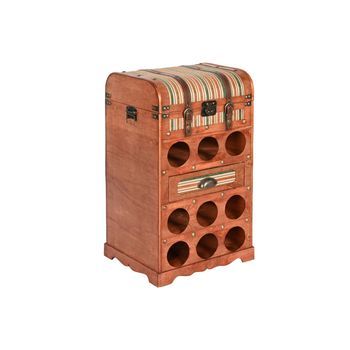 Botellero Alamo Pu 40x35,5x71 Marron
