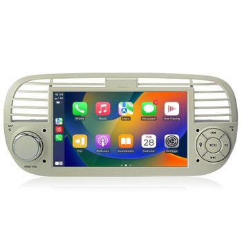 Autorradio JUNSUN Android 15 2+64GB para Fiat 500 2007-2015