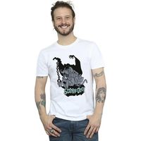 dessins animes camiseta scared jump para hombre