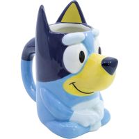 taza 3d bluey ceramica 320 mls
