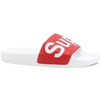 superga chanclas 1908-puu ciabatta white red s111i3w para mujer