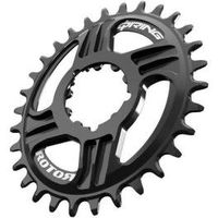 rotor chainringqdm-for-sram-6mm-34t-negro gxp bb30 eje largo