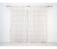 visillo translucido confetti confetti - crudo - 140x260