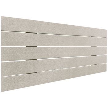 Cabecero De Madera Reciclada Dm Estilo Palet Japones 110x46cm Cama 105 - Espigas Beige