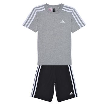 adidas Chándal Essentials 3-Stripes Tee and Shorts Set para niño
